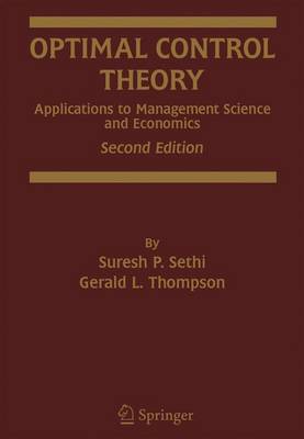 Book cover for Optimal Control Theory