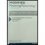 Book cover for Modified Mastering Meteorology with Pearson eText -- ValuePack Access Card -- for Understanding Weather and Climate