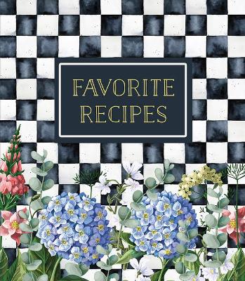 Book cover for Small Recipe Binder - Favorite Recipes (Hydrangea)