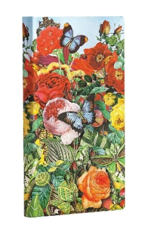 Cover of Butterfly Garden Slim Lined Hardcover Journal