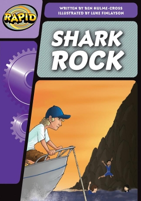 Book cover for Rapid Phonics Step 3: Shark Rock (Fiction)