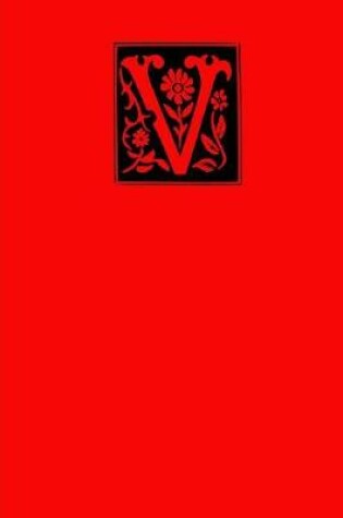 Cover of Stylized Monogram V Red