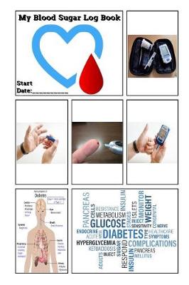 Book cover for My Blood Sugar Log Book