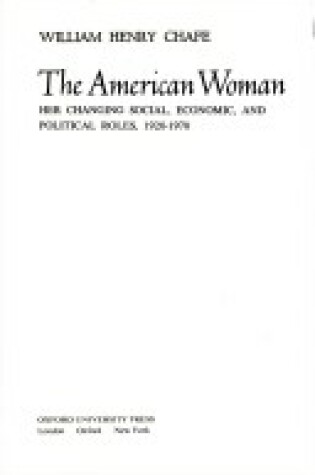 Cover of The American Woman