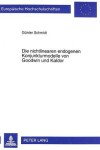 Book cover for Die Nichtlinearen Endogenen Konjunkturmodelle Von Goodwin Und Kaldor