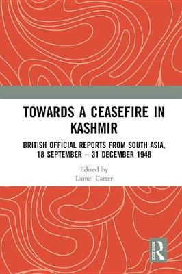 Book cover for Towards a Ceasefire in Kashmir