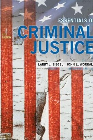 Cover of Mindtapv2.0 for Siegel/Worrall's Essentials of Criminal Justice, 1 Term Printed Access Card