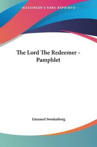 Cover of The Lord The Redeemer - Pamphlet