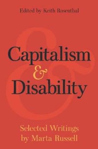 Cover of Capitalism and Disability