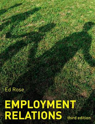 Book cover for Employment Relations