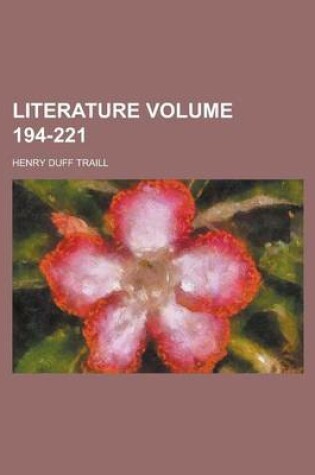 Cover of Literature Volume 194-221