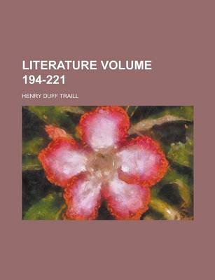 Book cover for Literature Volume 194-221