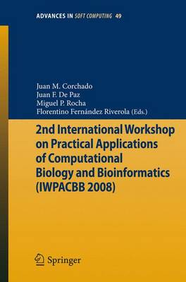 Book cover for 2nd International Workshop on Practical Applications of Computational Biology and Bioinformatics (Iwpacbb 2008)