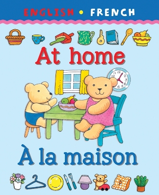 Book cover for At Home/À la maison