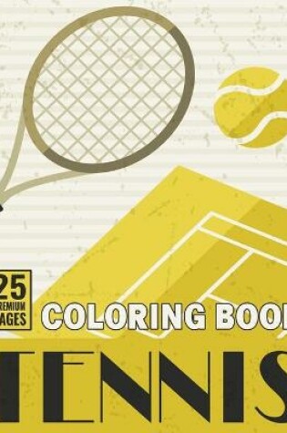 Cover of Tennis Coloring Book