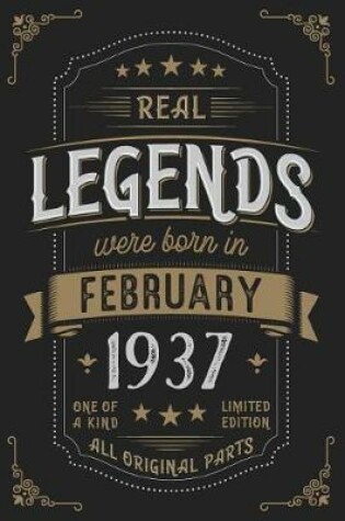 Cover of Real Legendes were born in February 1937