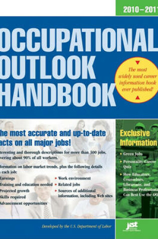 Cover of Occupational Outlook Handbook, 2010-2011