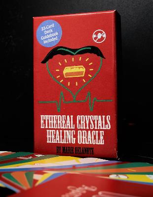 Book cover for An Ethereal Crystals Healing Oracle Deck