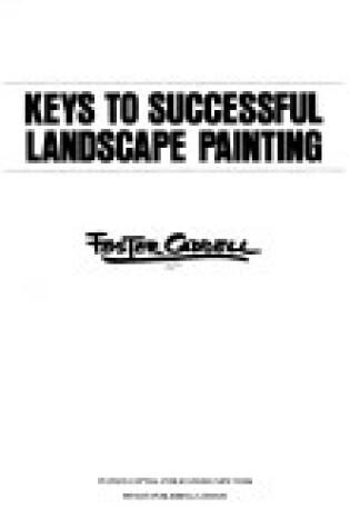 Cover of Keys to Successful Landscape Painting