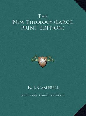 Book cover for The New Theology