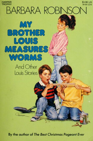 Cover of "My Brother Louis Measures Worms" and Other Louis Stories