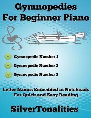 Book cover for Gymnopedies for Beginner Piano