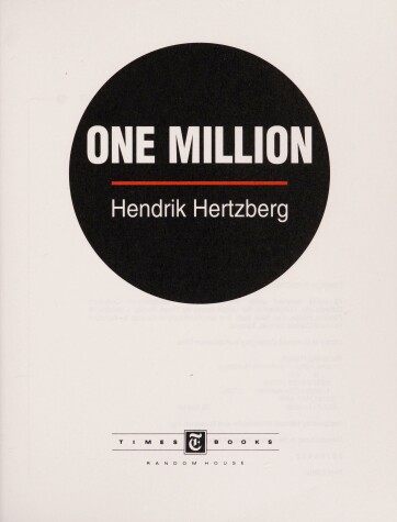 Book cover for One Million