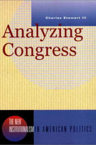 Cover of Analyzing Congress