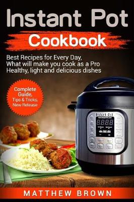 Book cover for Instant Pot Cookbook