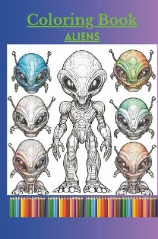 Cover of COLORING BOOK - Aliens