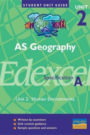 Cover of AS Geography Edexcel (A)