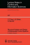 Book cover for Structural Analysis and Design of Multivariable Control Systems