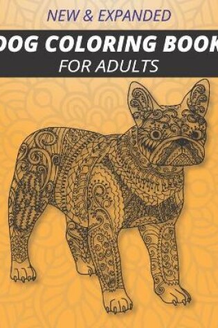 Cover of Dog Coloring Book for adults