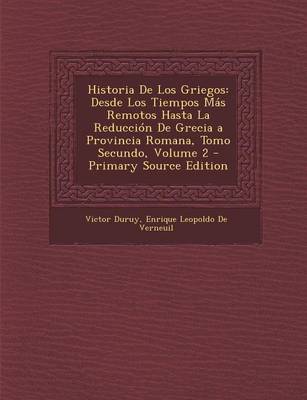 Book cover for Historia de Los Griegos