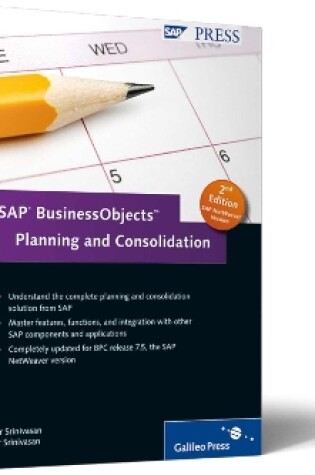 Cover of SAP BusinessObjects Planning and Consolidation