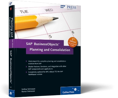 Book cover for SAP BusinessObjects Planning and Consolidation