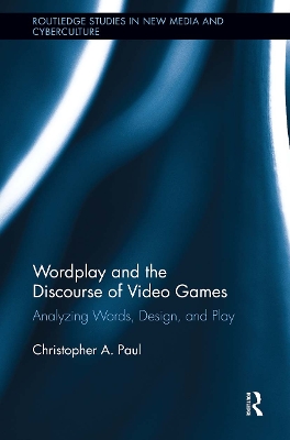 Book cover for Wordplay and the Discourse of Video Games