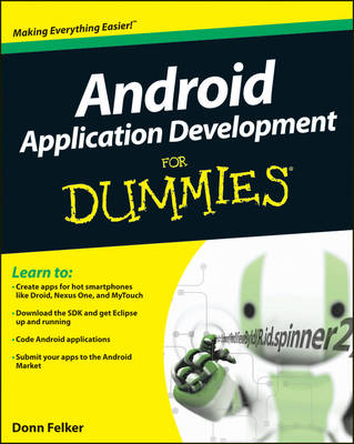 Book cover for Android Application Development For Dummies