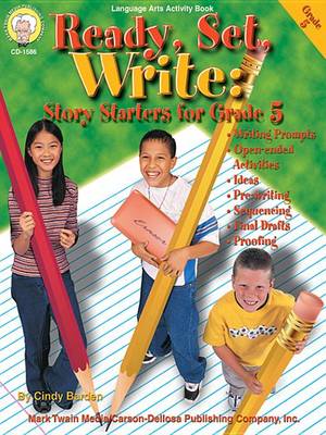 Book cover for Ready, Set, Write, Grade 5