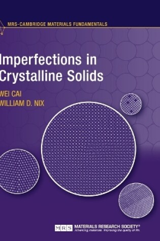 Cover of Imperfections in Crystalline Solids