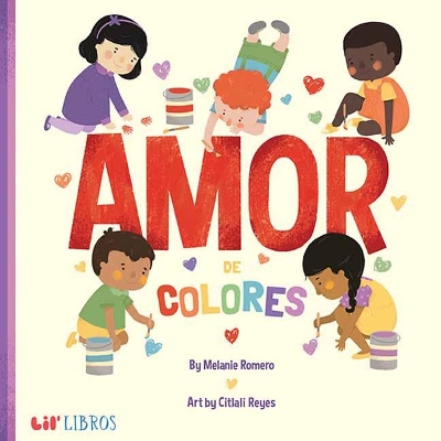 Book cover for Amor de colores