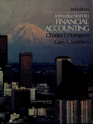 Cover of Introduction to Financial Accounting