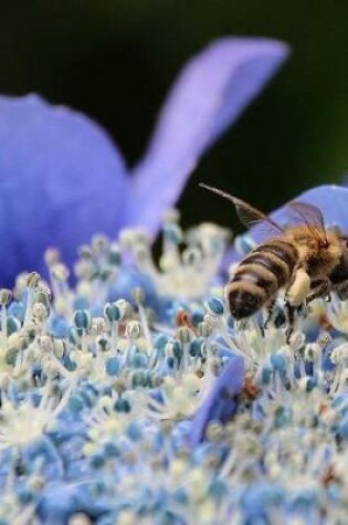 Cover of Bee in the Hydrangea Flowers Journal