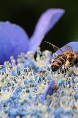 Book cover for Bee in the Hydrangea Flowers Journal