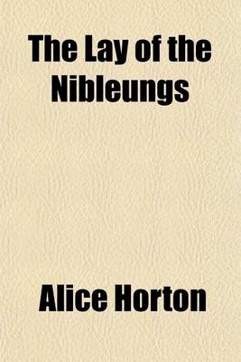 Book cover for The Lay of the Nibleungs