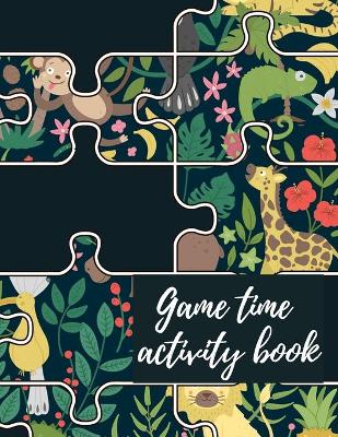 Book cover for Game time activity book