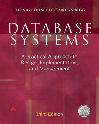 Book cover for Database Systems:A Practical Approach to Design, Implementation and   Management with Learning SQL:A Step-By-Step Guide Using Oracle with   Learning SQL:A Step-by-Step Guide Using Access