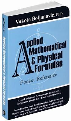 Book cover for Applied Mathematical and Physical Formulas Pocket Reference