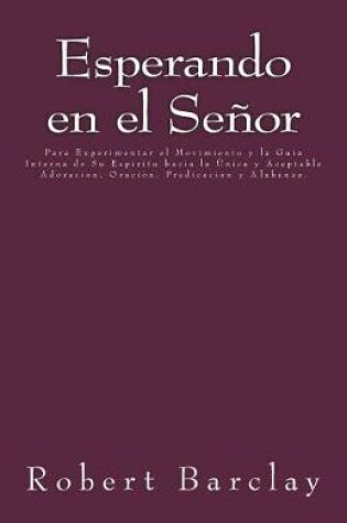 Cover of Esperando en el Senor