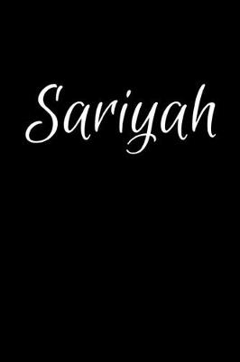 Book cover for Sariyah